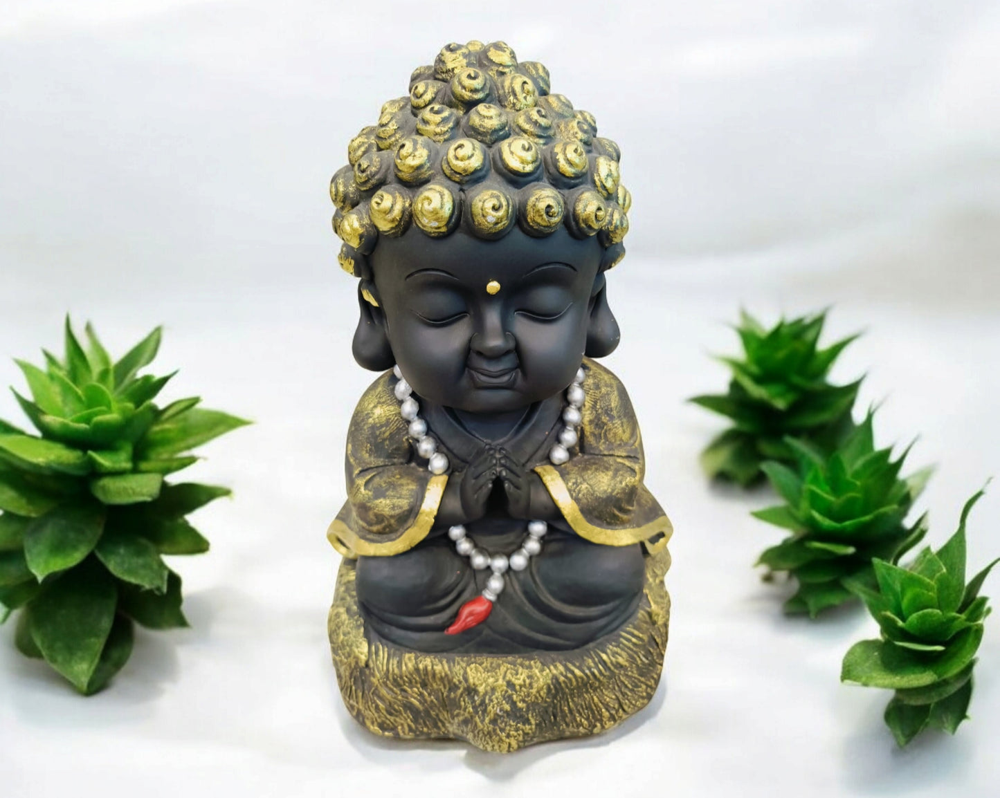 Smiling Buddha Big (Black)