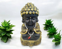 Smiling Buddha Big (Black)