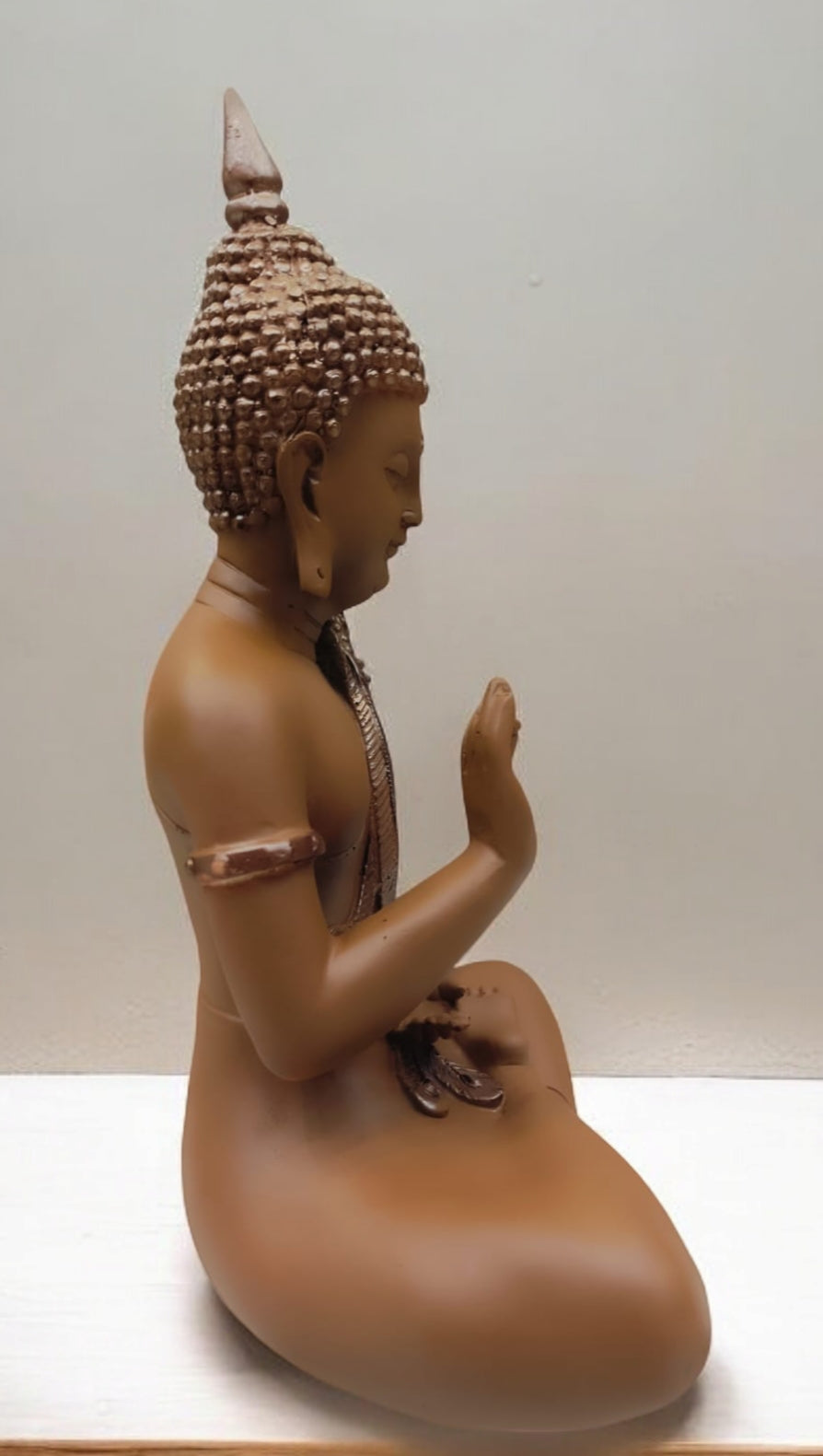 Peacock Buddha (Brown)