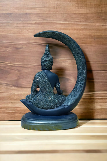 Moon Buddha Blue