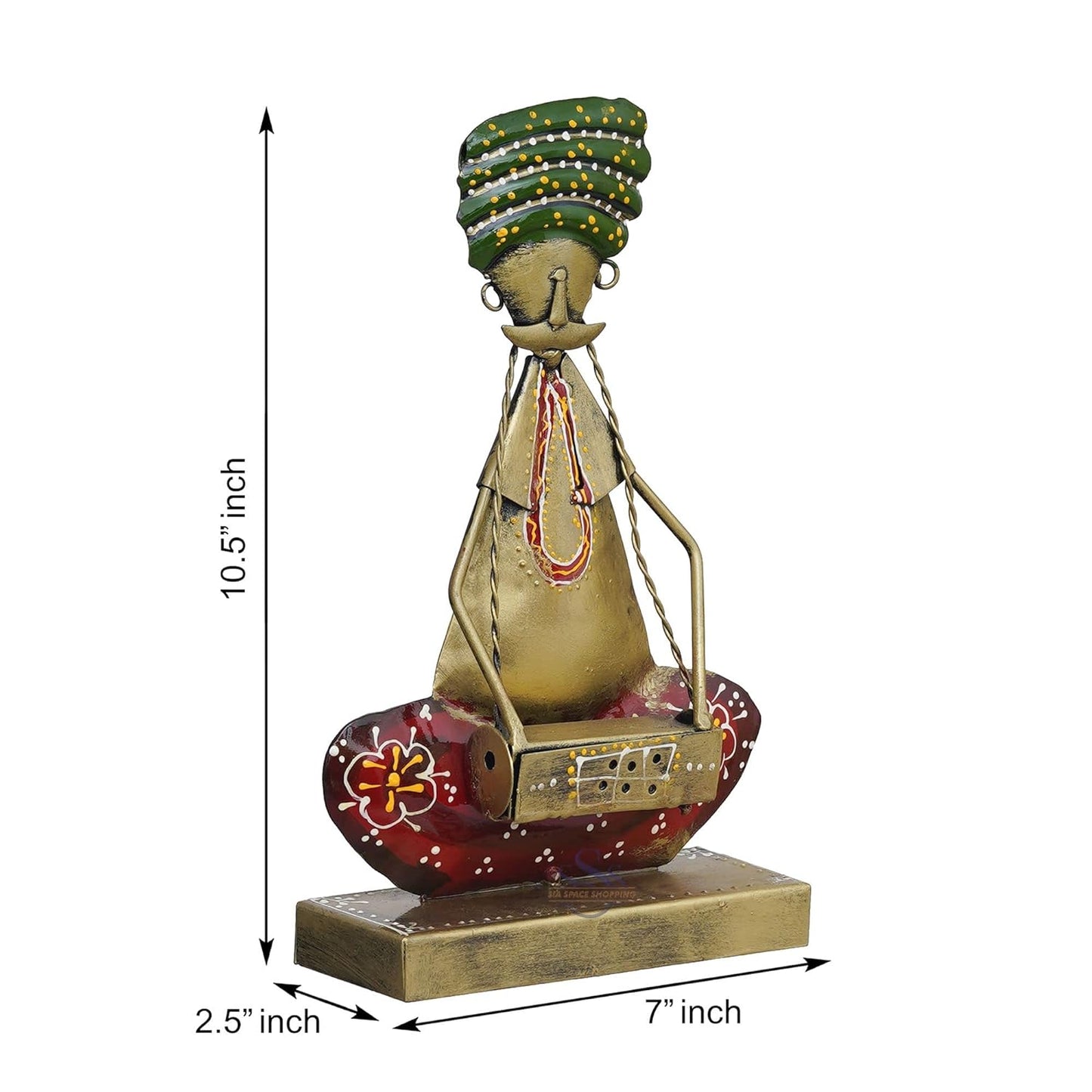 Set Of 3 Sardar Metal