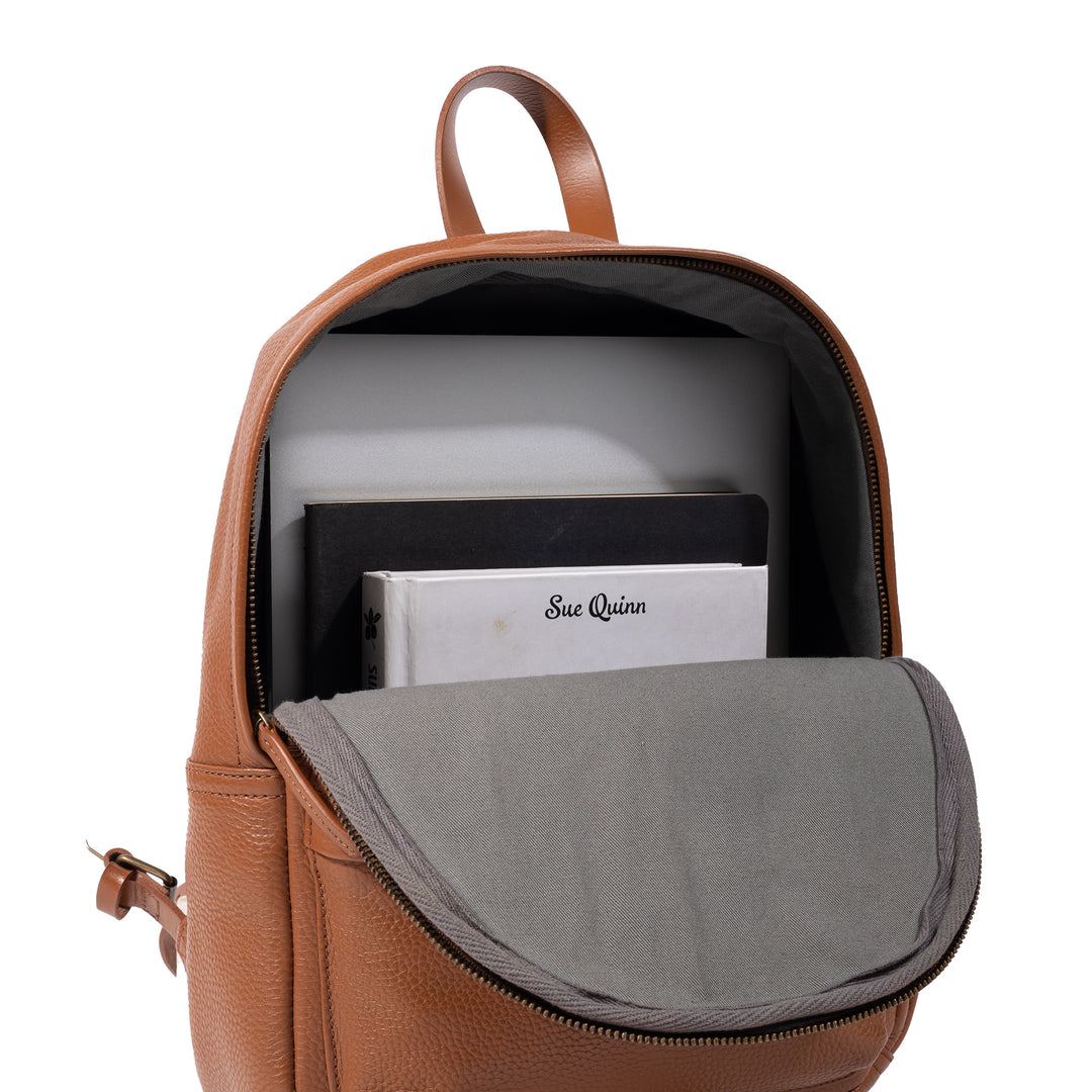 Mini Journey Leather Backpack