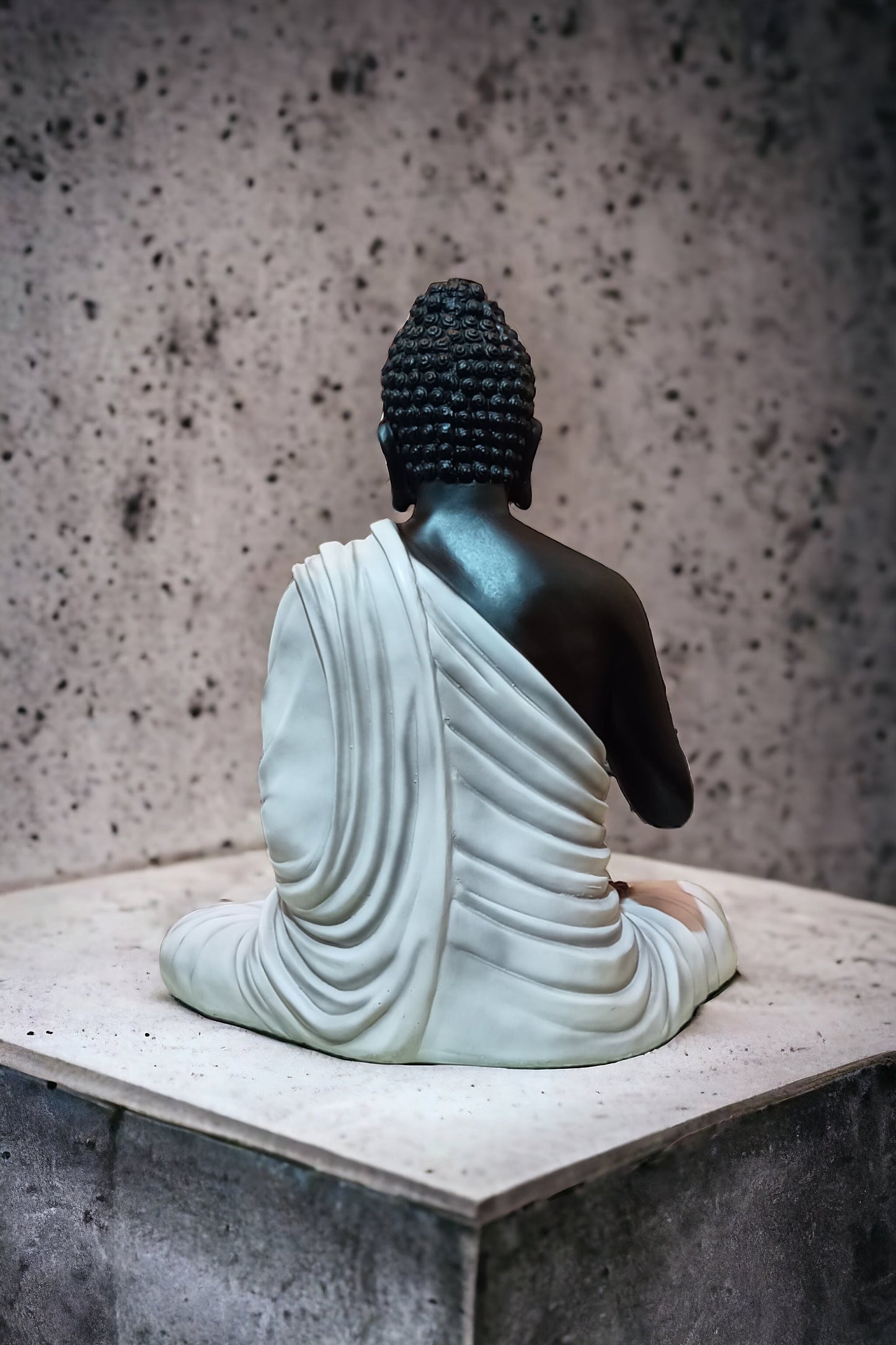 White Black Buddha