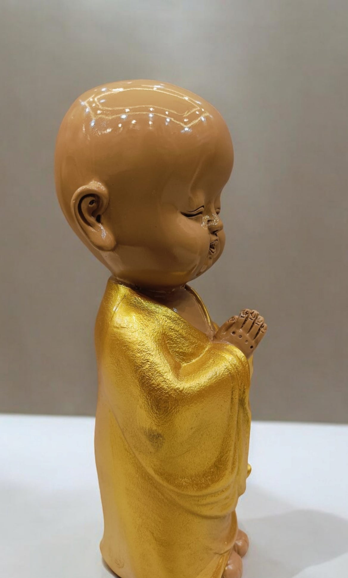 Namastay monk golden