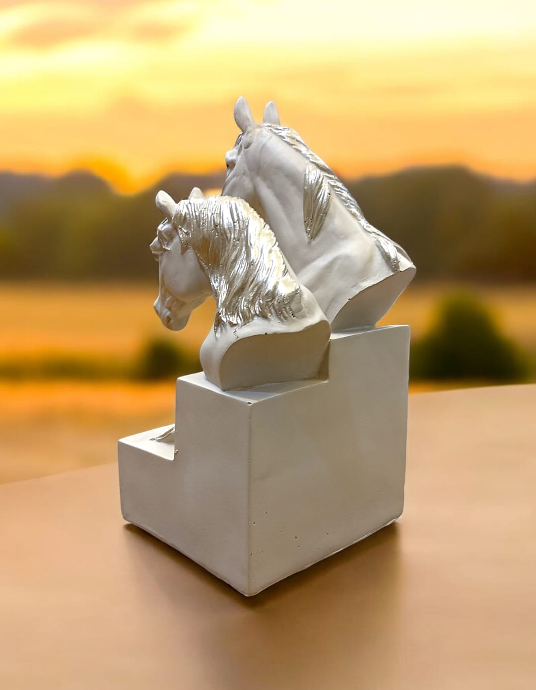 Cream Horse Family