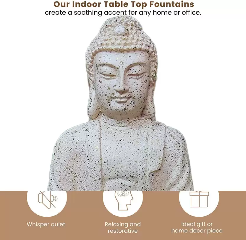 White Buddha Fountain