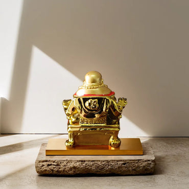 Sitting Gold Plated Buddha
