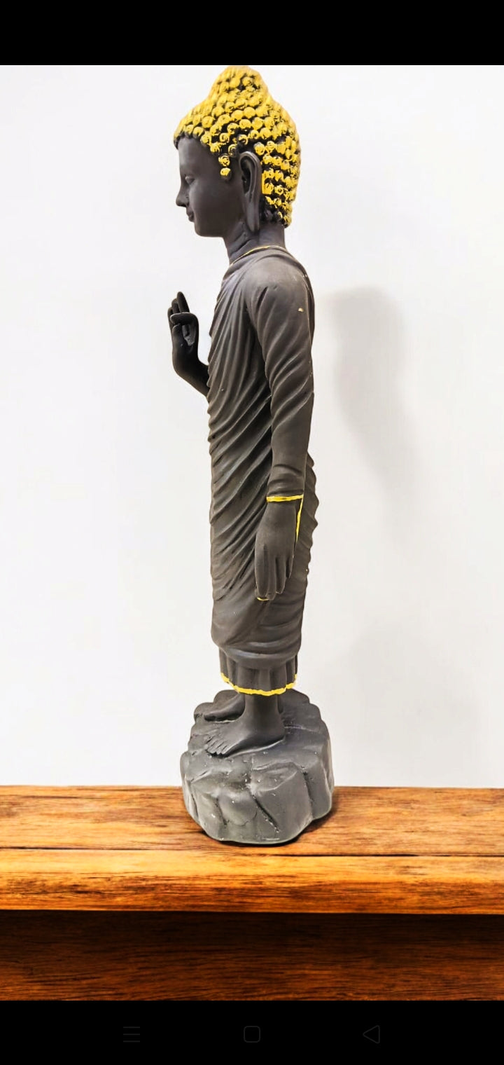 Buddha Standing Black