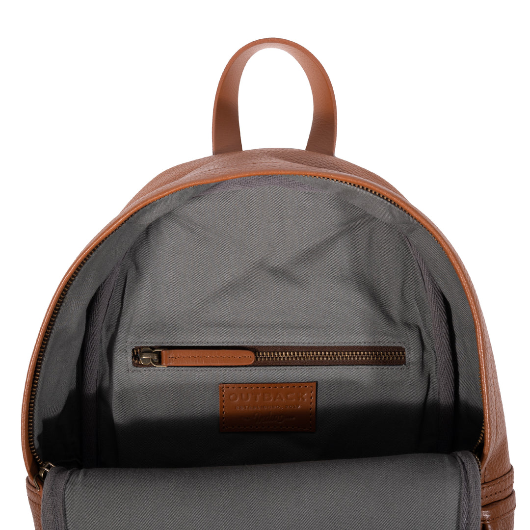 Mini Journey Leather Backpack