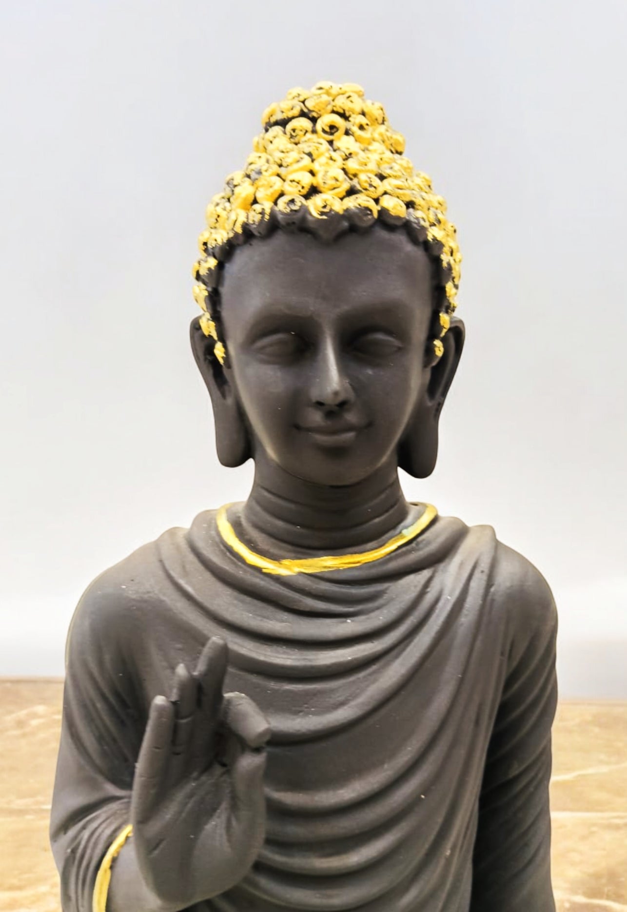 Buddha Standing Black