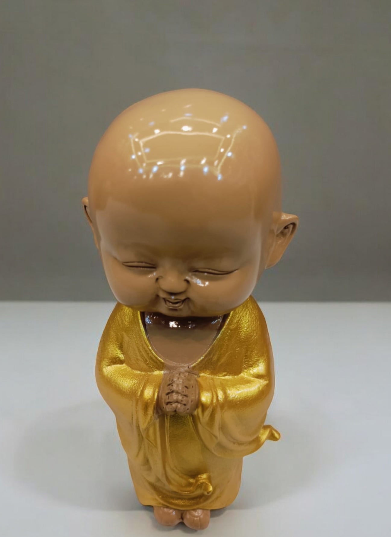 Namastay monk golden