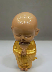 Namastay monk golden