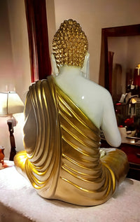 White Golden Buddha