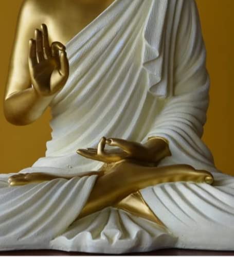 Golden White Buddha