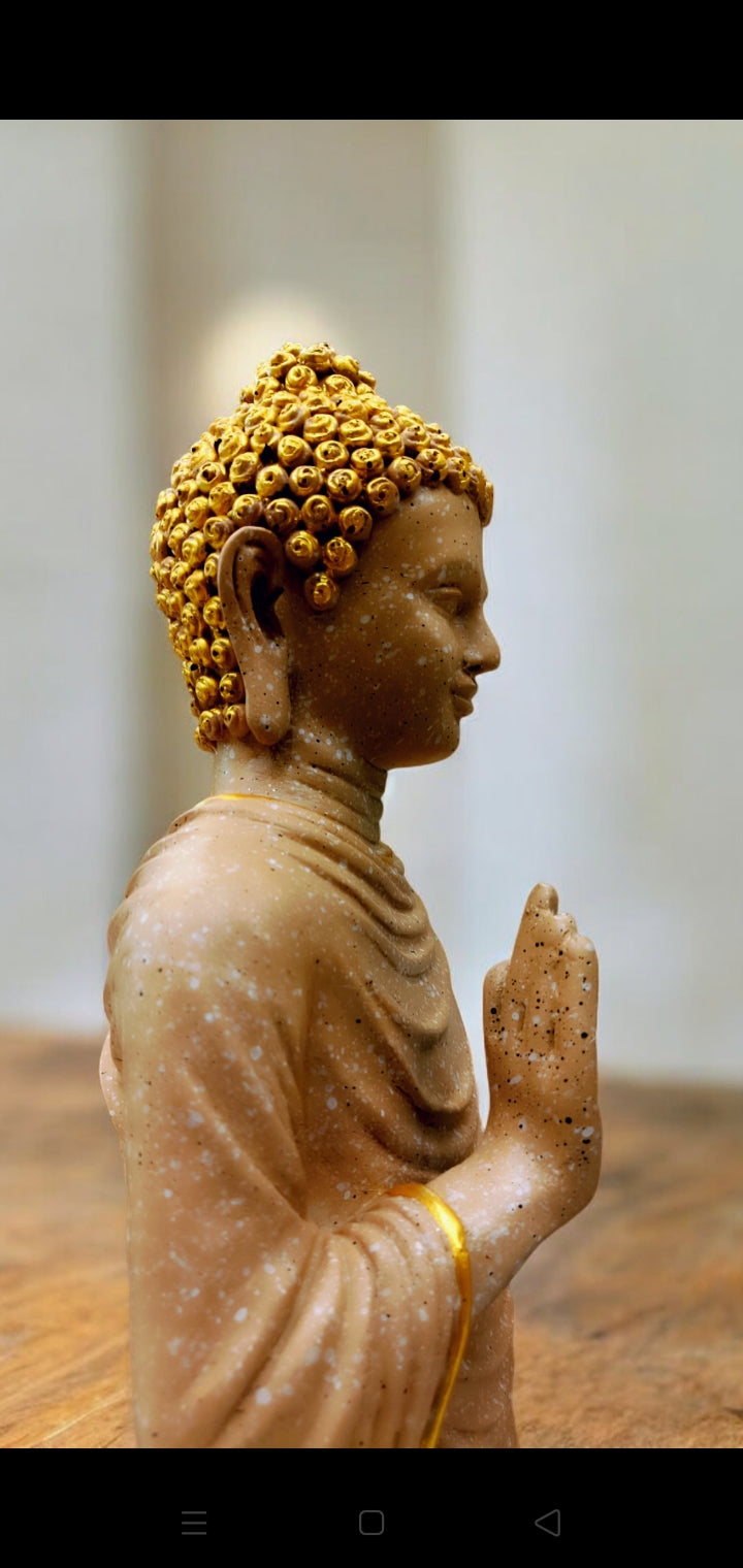 Buddha Standing  Brown