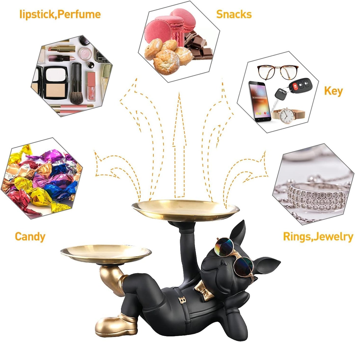 Dog Plate Black