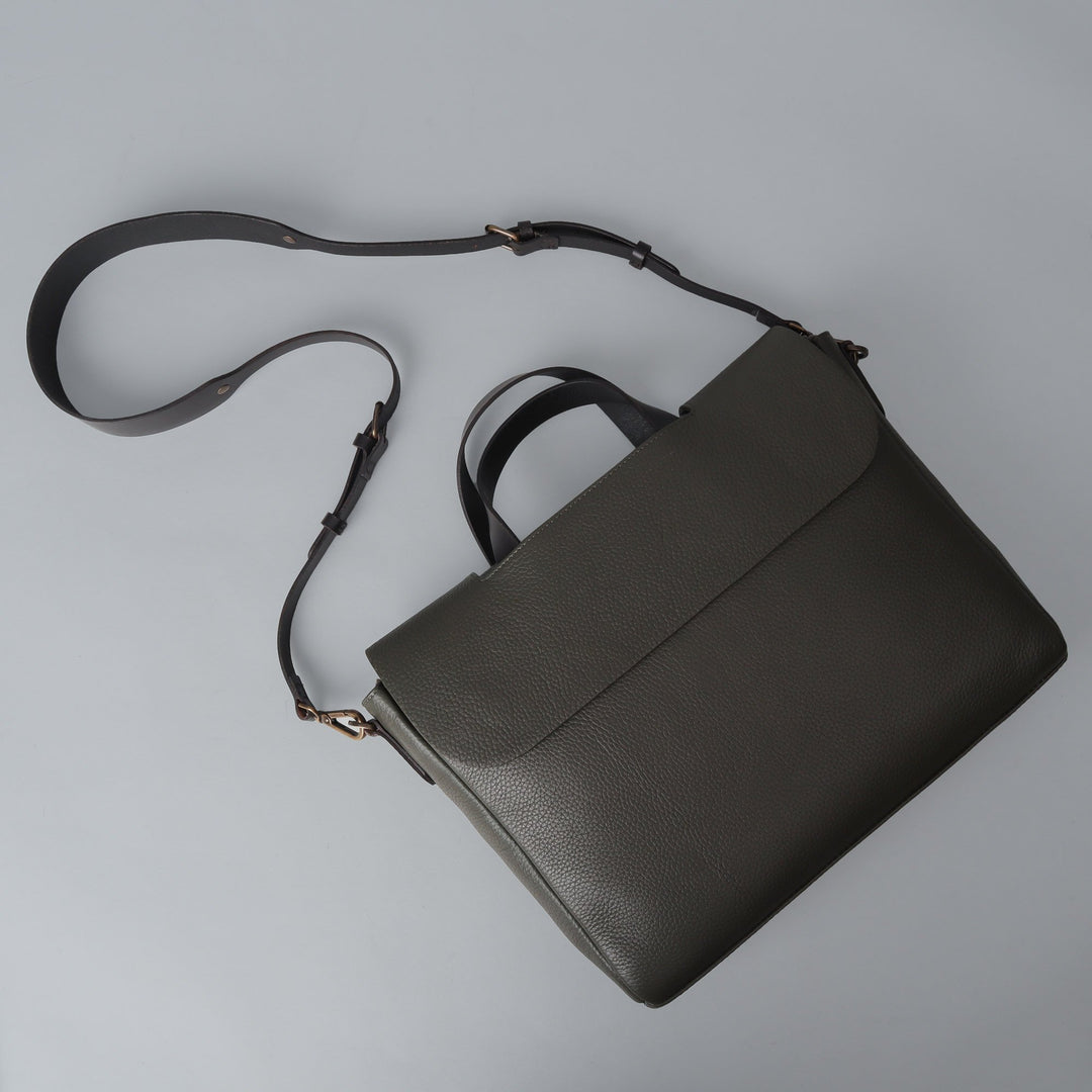 Muse Leather Briefcase