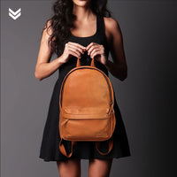 Mini Journey Leather Backpack
