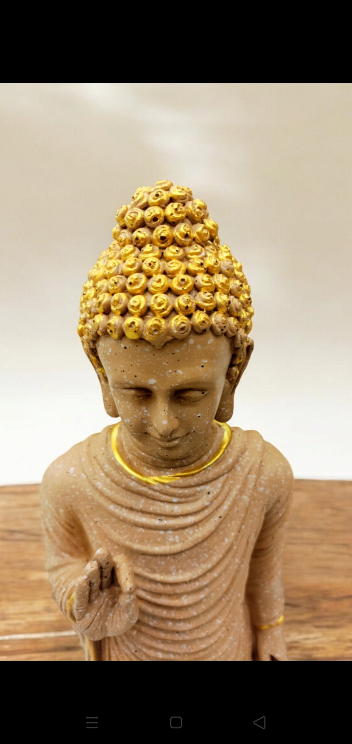 Buddha Standing  Brown