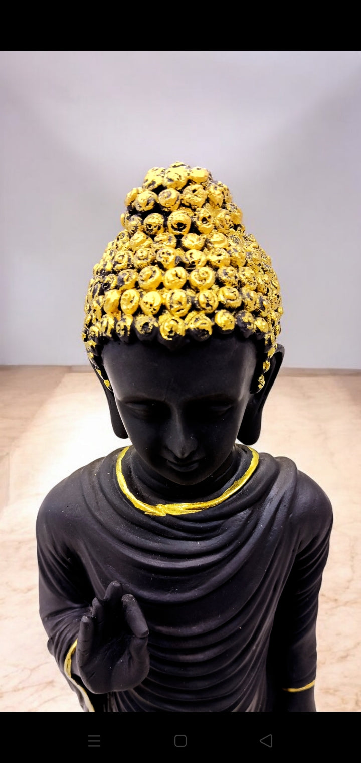 Buddha Standing Black