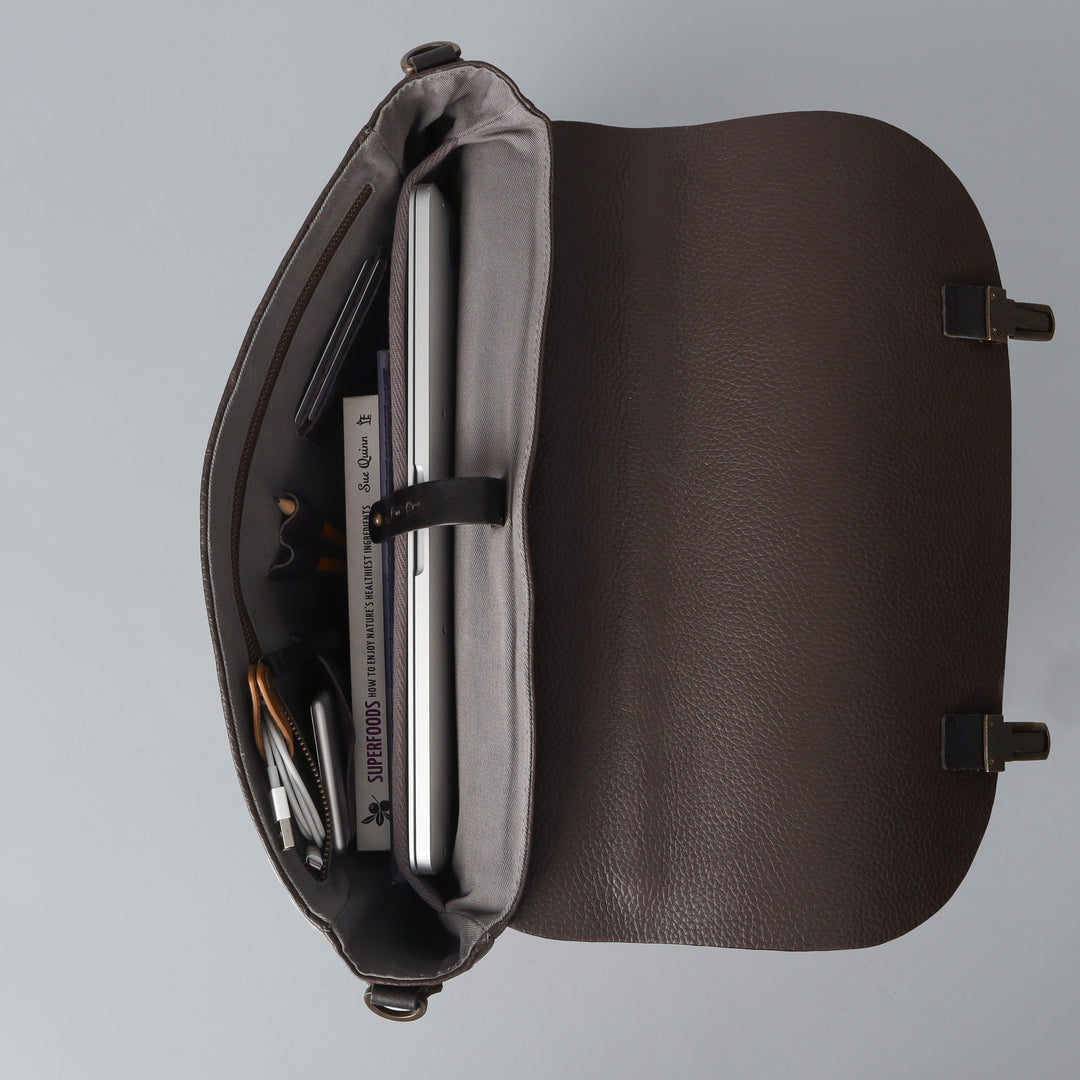 London Leather Briefcase