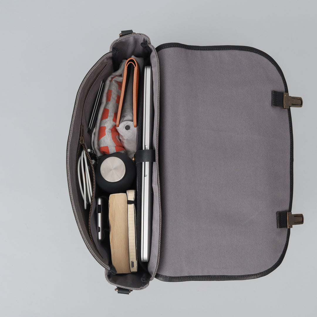 London Canvas Briefcase