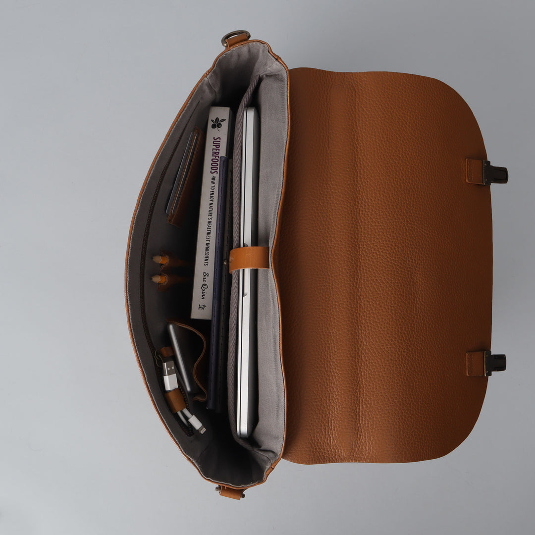 London Leather Briefcase
