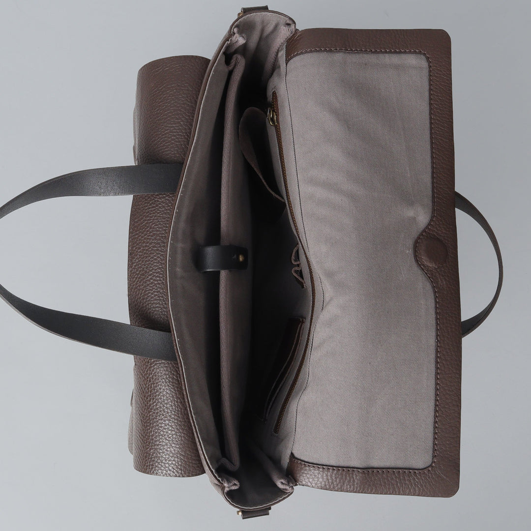 Muse Leather Briefcase