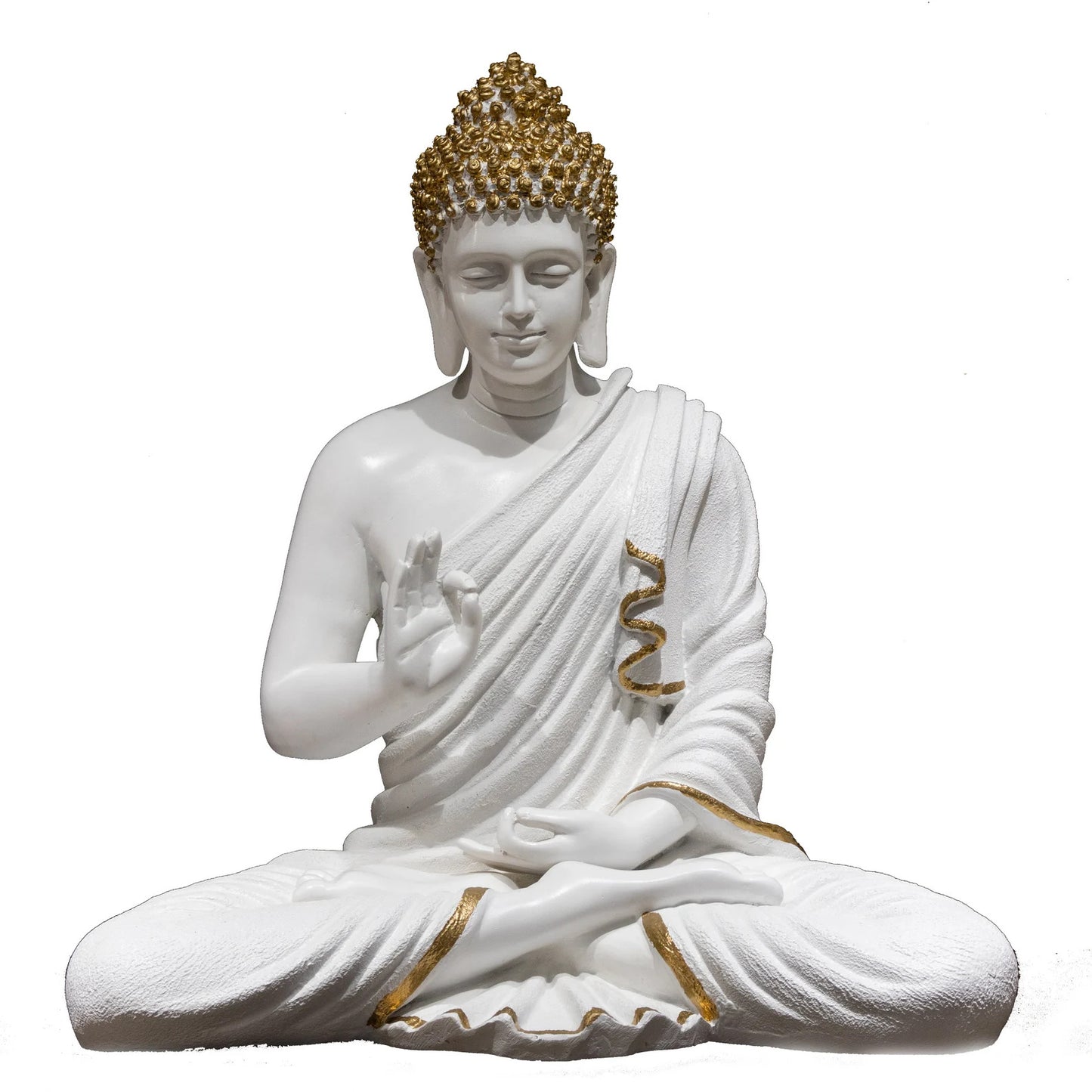 White Golden Buddha