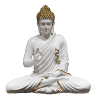 White Golden Buddha