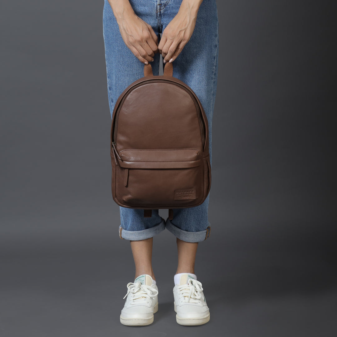 Mini Journey Leather Backpack