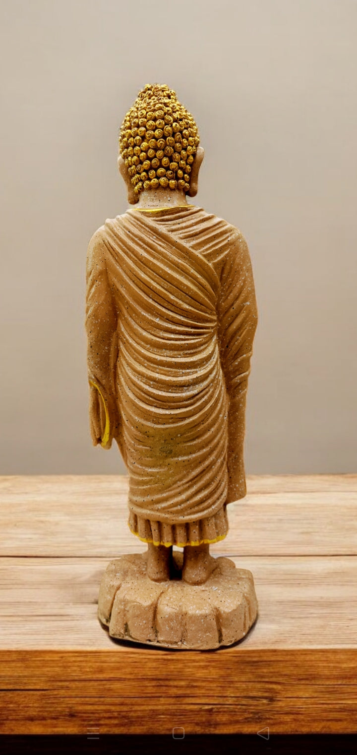 Buddha Standing  Brown