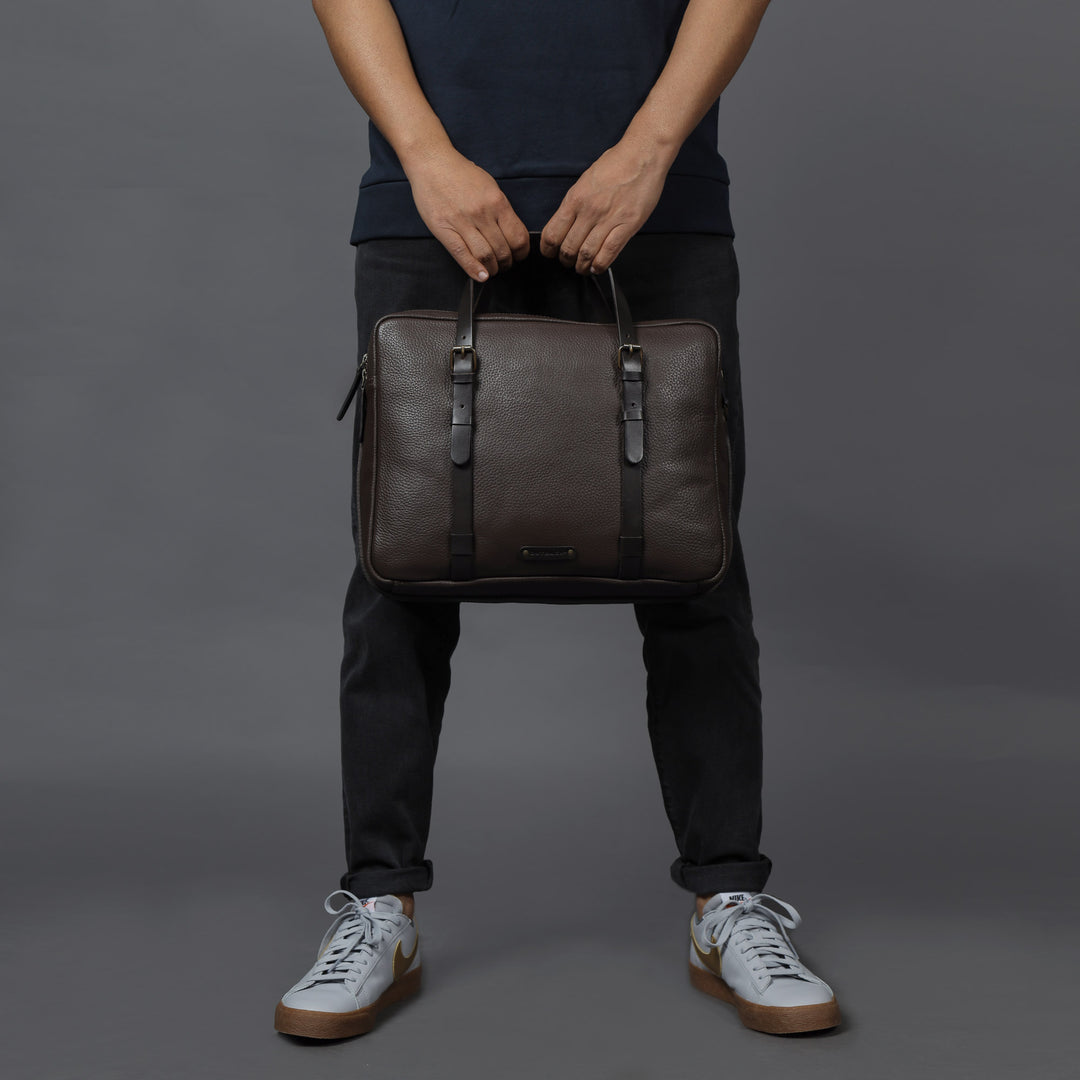 Miami Leather Briefcase