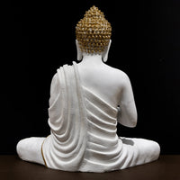White Golden Buddha
