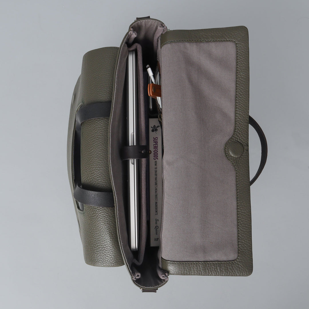 Muse Leather Briefcase