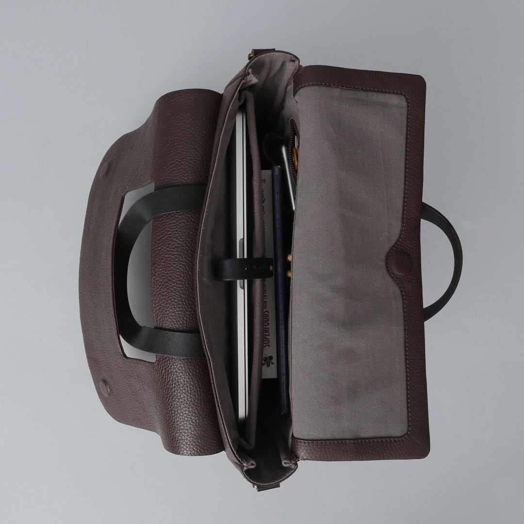 Muse Leather Briefcase