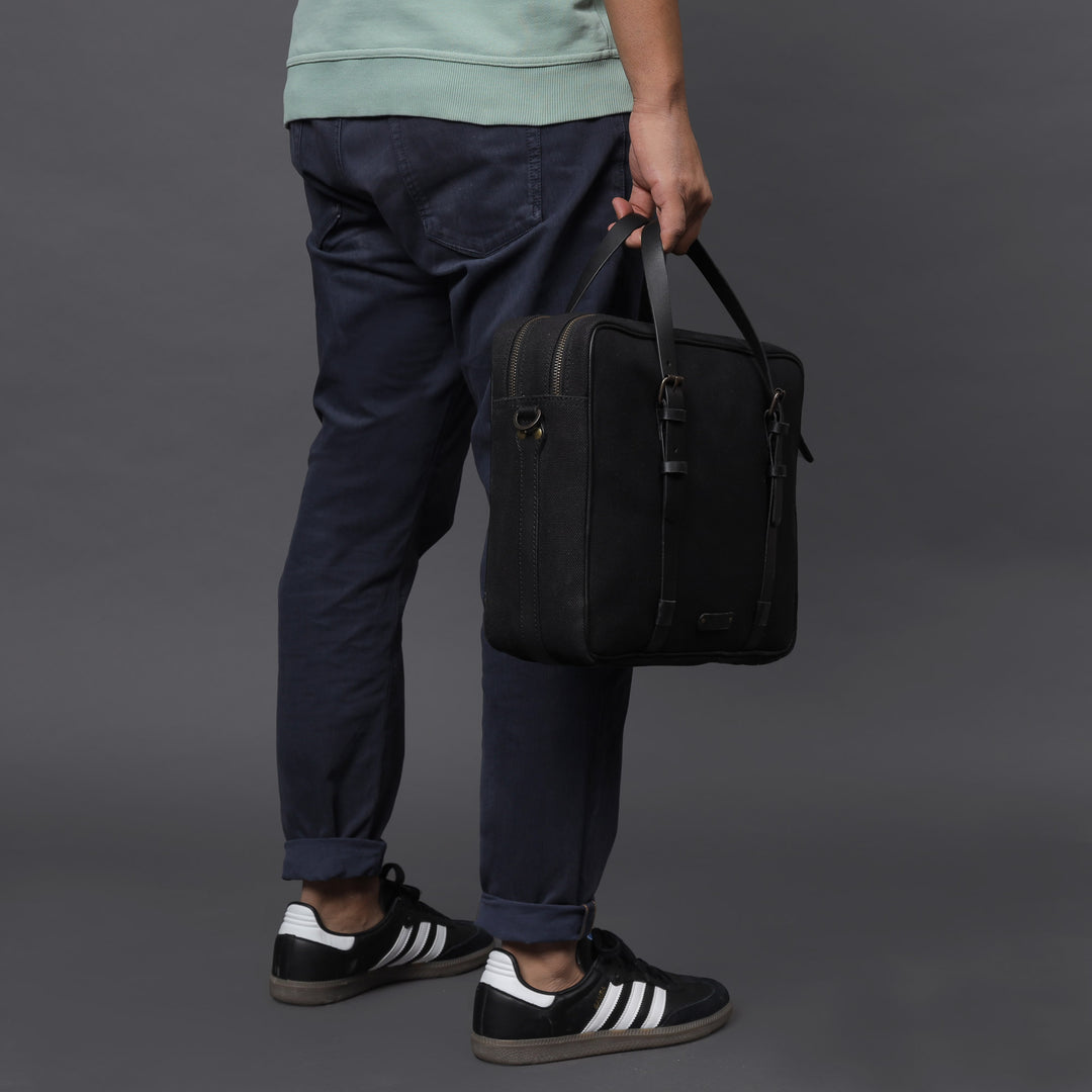 Miami Canvas Briefcase