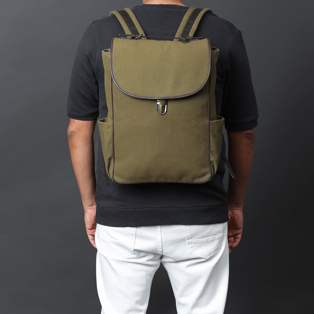 London Canvas Backpack