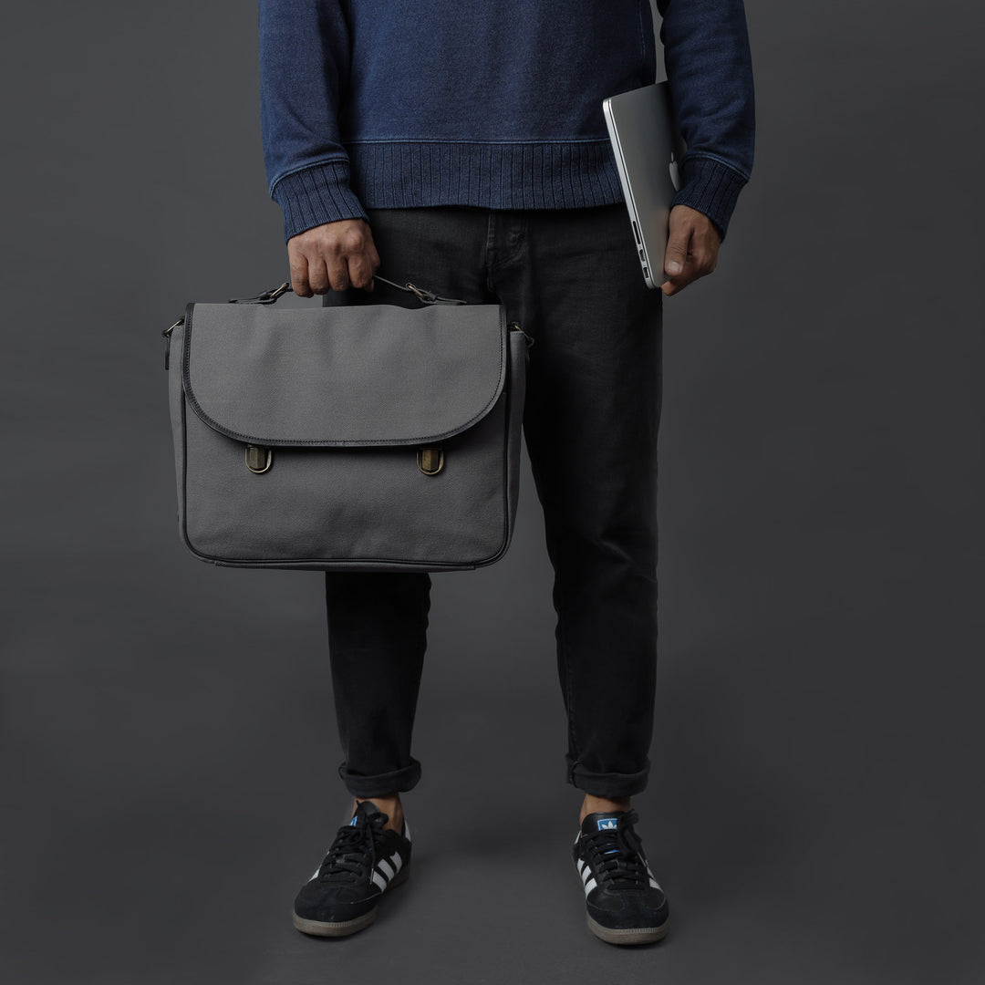 London Canvas Briefcase
