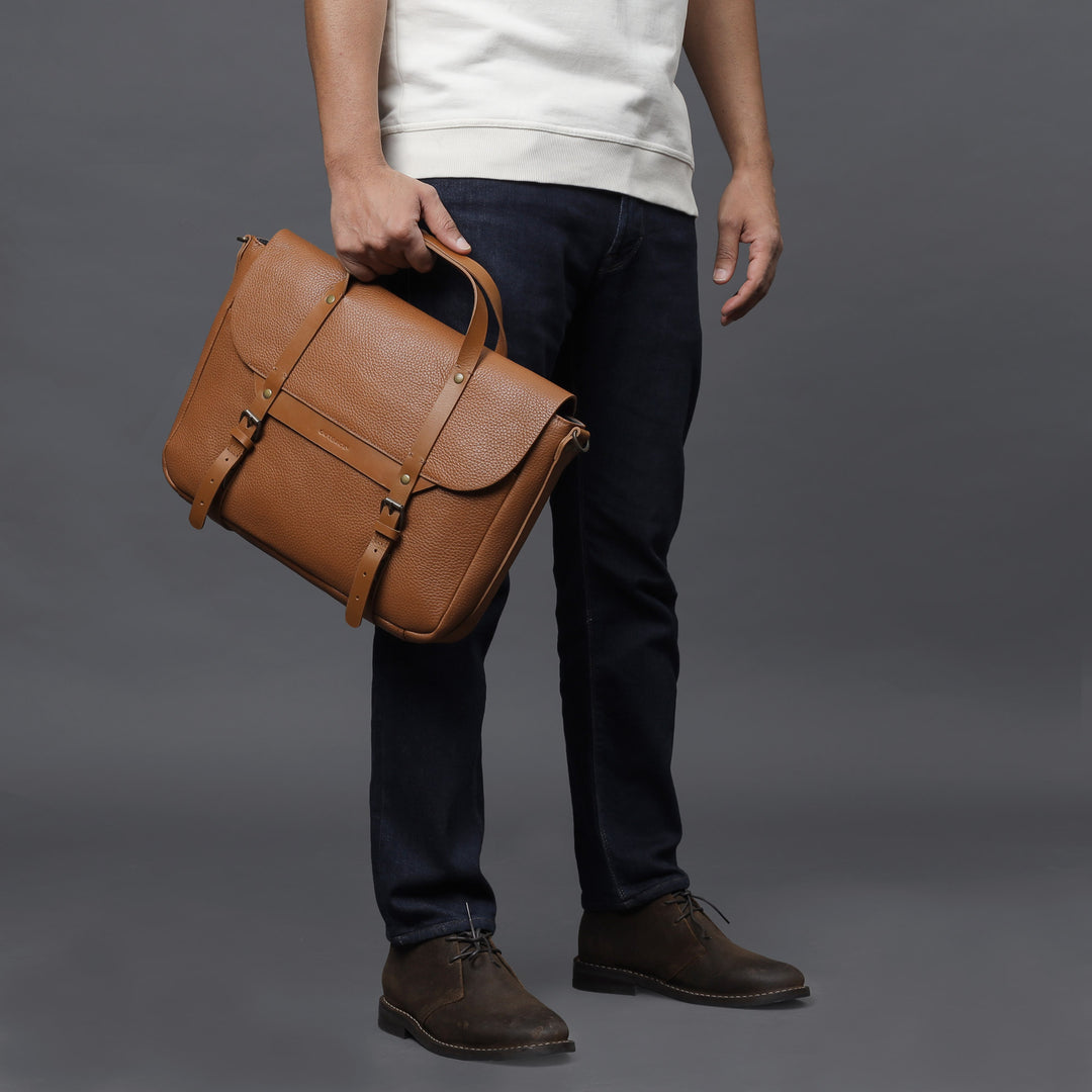 Oslo Leather Briefcase