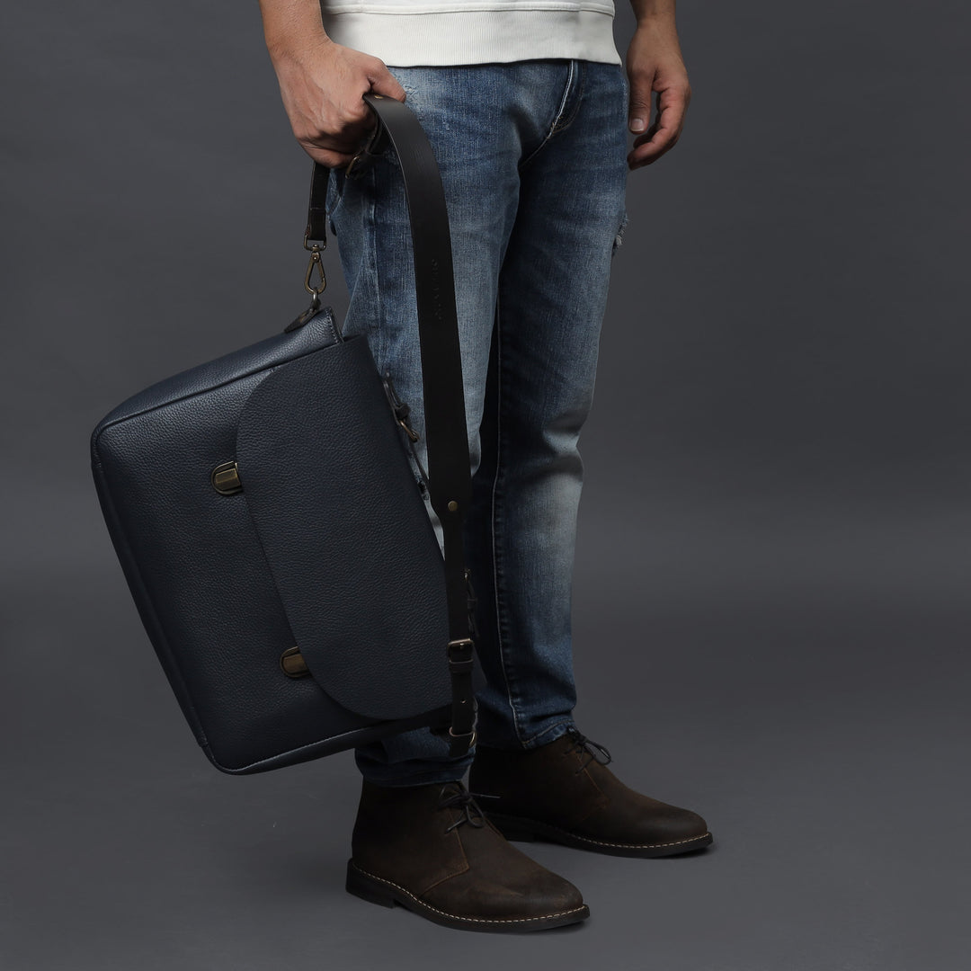 London Leather Briefcase