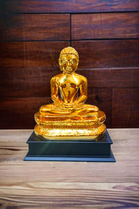 Mahaveer Bhagwan Gold Plated