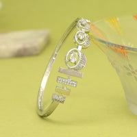 Silver Color American Diamond Bracelet