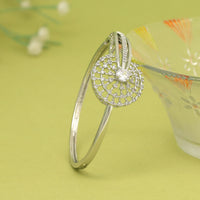Silver Color American Diamond Bracelet