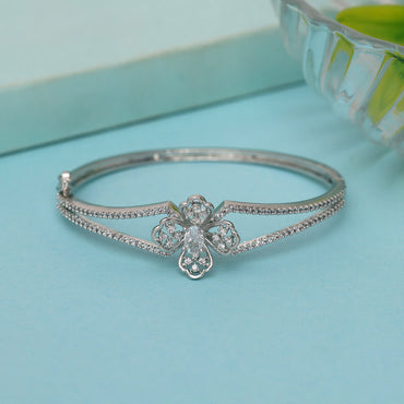 Silver Color American Diamond Bracelet
