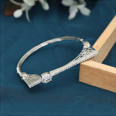 Silver Color American Diamond Bracelet
