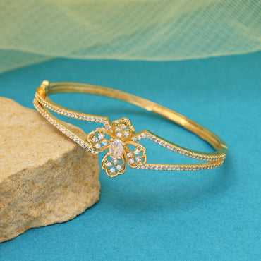 White Color American Diamond Bracelet