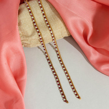Rani Color Rhinestone Anklets
