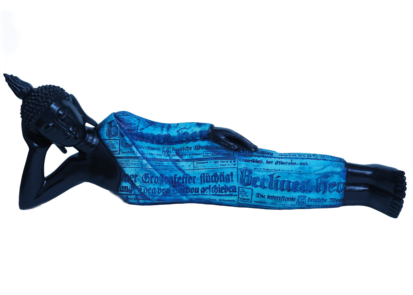 Buddha Sleeping Blue