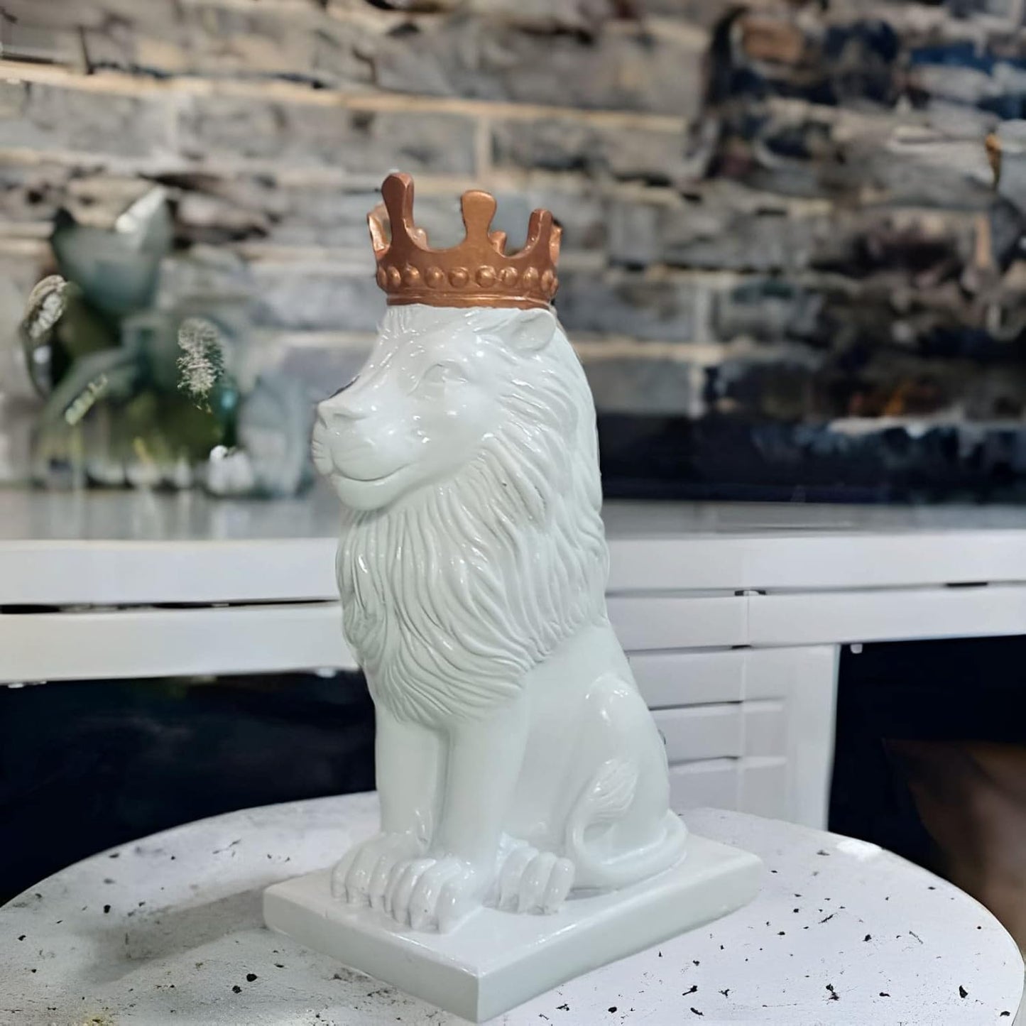 White Regal Lion